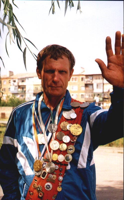 Георгий Драгич - спортсмен чемпион России по бегу Александр Камшуков